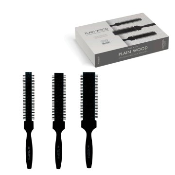 3VE KIT 3 SPAZZOLE PLAIN WOOD
